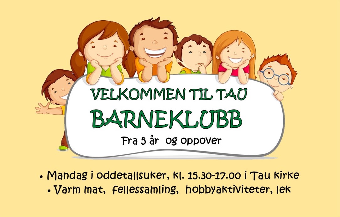Barneklubb i Tau kyrkje